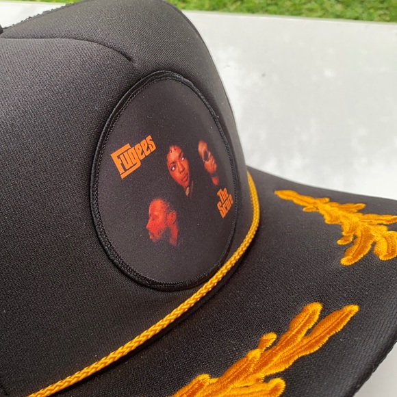 Custom “Fugees” Snap back🖤💛 - Picture 2 of 3